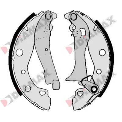 Jeu de mâchoires de frein DIAMAX N01063