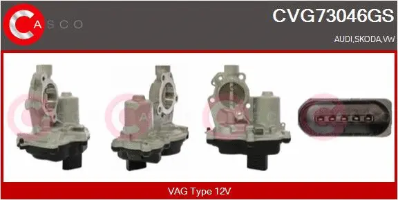 Vanne EGR CASCO CVG73046GS