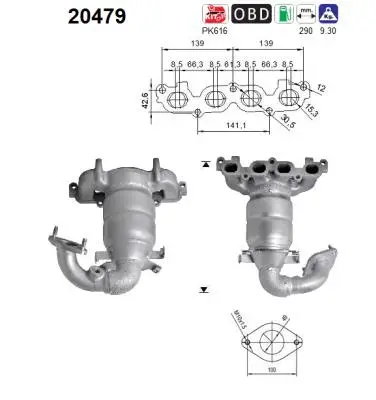 Catalyseur AS 20479
