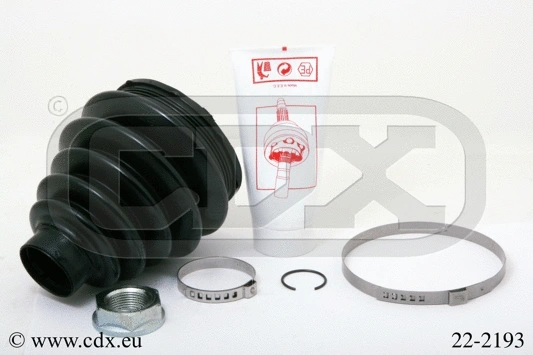 Jeu de joints-soufflets, arbre de commande CDX 22-2193