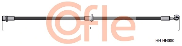 Flexible de frein COFLE 92.BH.HN080