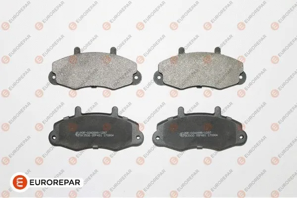 Kit de plaquettes de frein, frein à disque EUROREPAR 1617282580