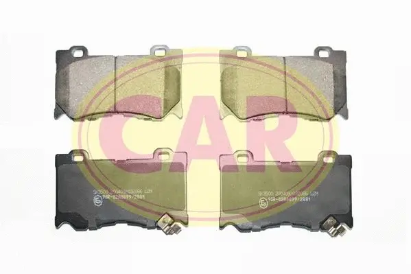 Kit de plaquettes de frein, frein à disque CAR PNT6802