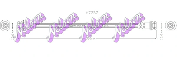 Flexible de frein KAWE H7257