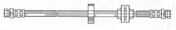Flexible de frein CEF 512132