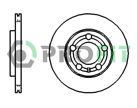 Disque de frein PROFIT 5010-1164