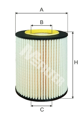 Filtre à huile MFILTER TE 4033