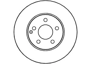 Disque de frein ABTEX BD1112V