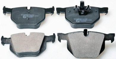 Kit de plaquettes de frein, frein à disque DENCKERMANN B111227