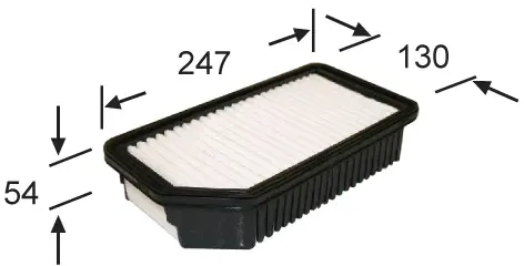 Filtre à air Azumi A13319