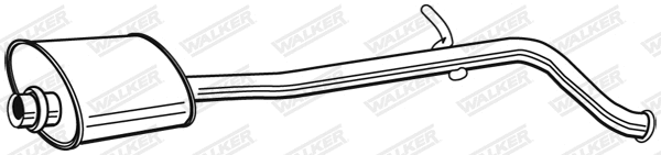 Silencieux central WALKER 22226