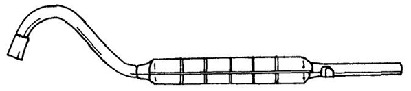 Silencieux arrière SIGAM 12637