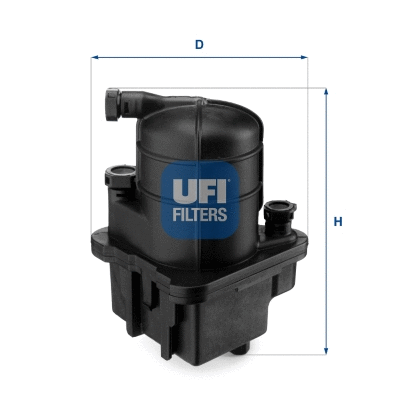 Filtre à carburant UFI 24.088.00