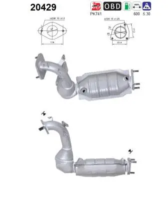 Catalyseur AS 20429