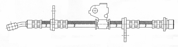 Flexible de frein CEF 511156