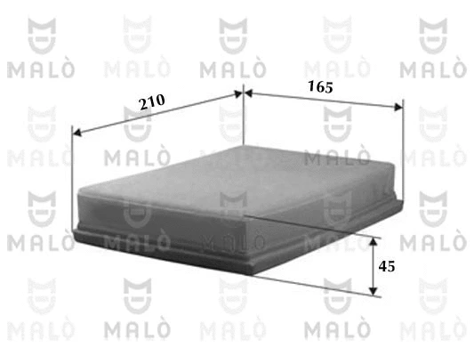 Filtre à air AKRON-MALÒ 1500558