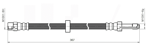 Flexible de frein National NBH6058