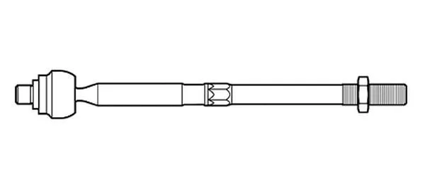 Rotule de direction intérieure, barre de connexion NAKATA N 92022