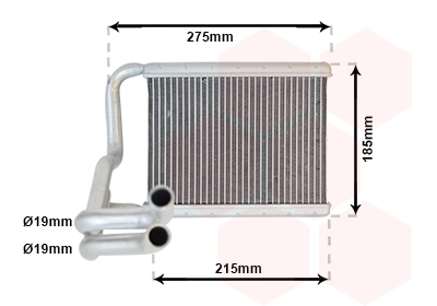 Système de chauffage VAN WEZEL 82006213