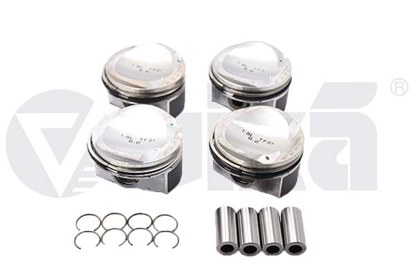 Jeu de segments de pistons vika 11071701501