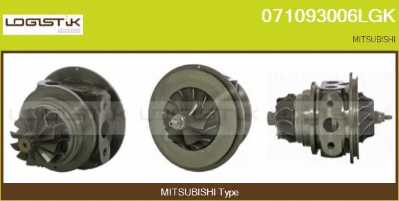 Groupe carter, turbocompresseur LGK 071093006LGK