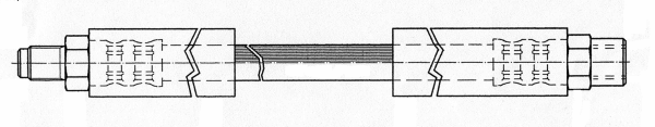 Flexible de frein CEF 510258