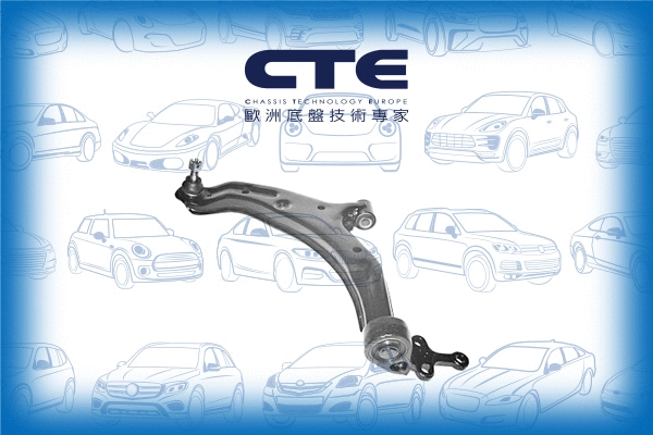 Bras de liaison, suspension de roue CTE CS-634L
