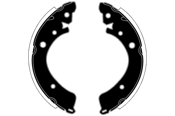 Jeu de mâchoires de frein RAICAM RA24350