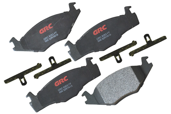 Kit de plaquettes de frein, frein à disque GRC - Ultra Brakes GMD569