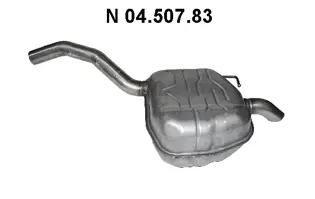 Silencieux arrière EBERSPÄCHER 04.507.83