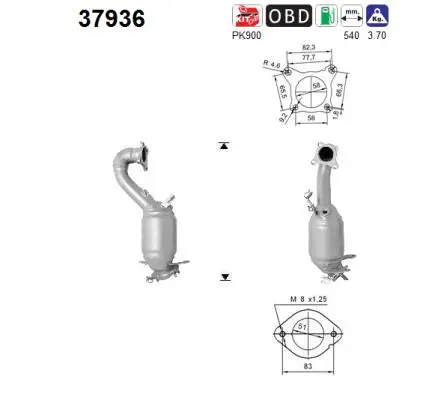 Catalyseur AS 37936
