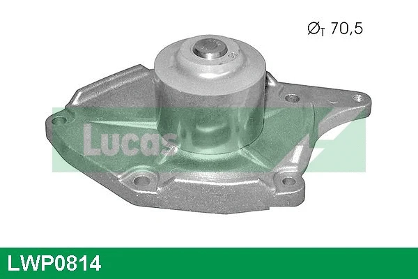 Pompe à eau, refroidissement du moteur LUCAS LWP0814