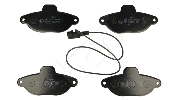 Kit de plaquettes de frein, frein à disque HART 221 620