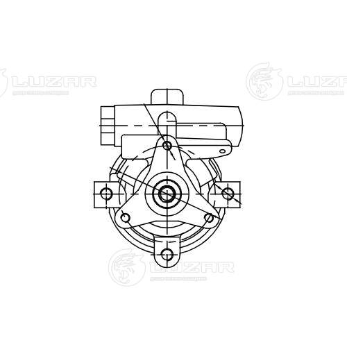 Pompe hydraulique, direction LUZAR LPS 0901