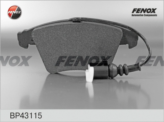 Kit de plaquettes de frein, frein à disque FENOX BP43115