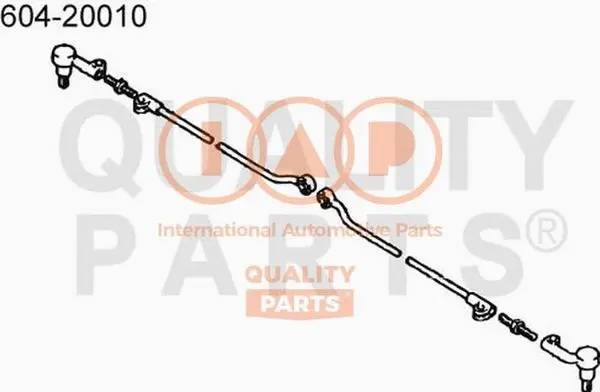 Rotule de barre de connexion IAP QUALITY PARTS 604-20010