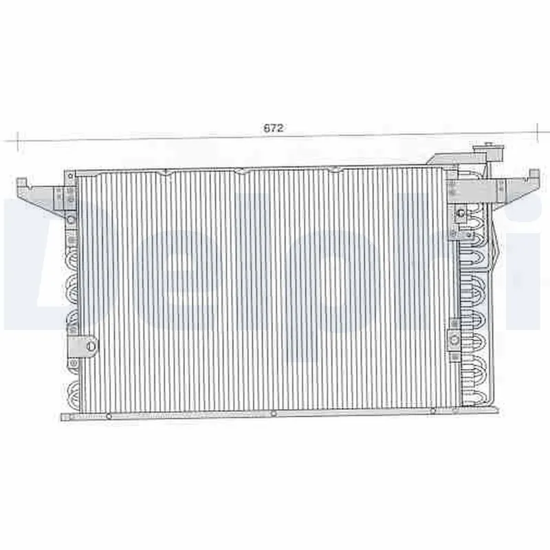 Condenseur, climatisation DELPHI TSP0225235