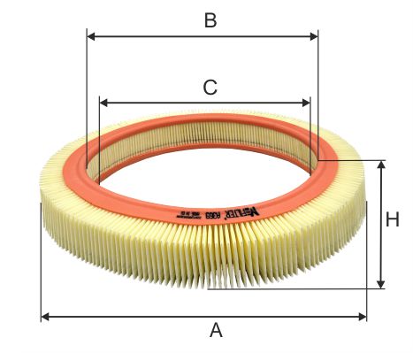 Filtre à air MFILTER A 369