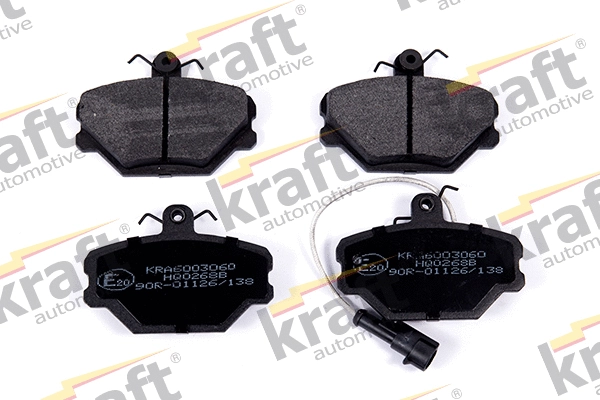 Kit de plaquettes de frein, frein à disque KRAFT AUTOMOTIVE 6003060