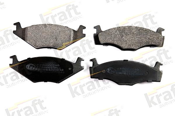 Kit de plaquettes de frein, frein à disque KRAFT AUTOMOTIVE 6000040