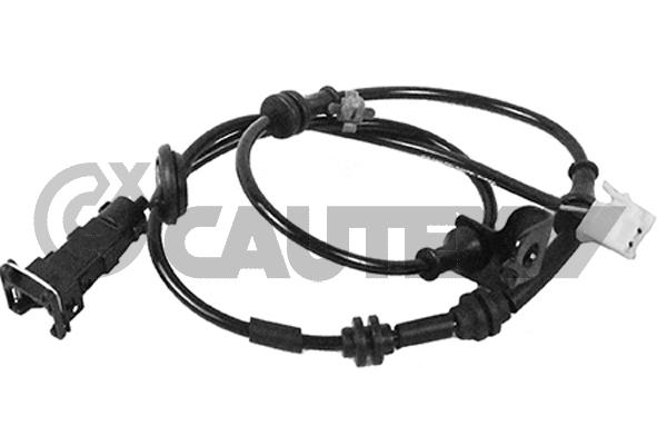 Capteur, vitesse de roue CAUTEX 755280