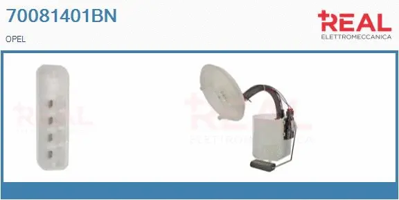 unité d'alimentation de carburant REAL 70081401BN