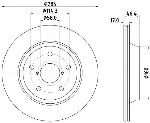Disque de frein NISSHINBO ND7019K
