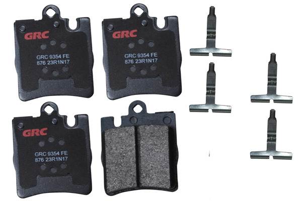 Kit de plaquettes de frein, frein à disque GRC - Ultra Brakes GMD876