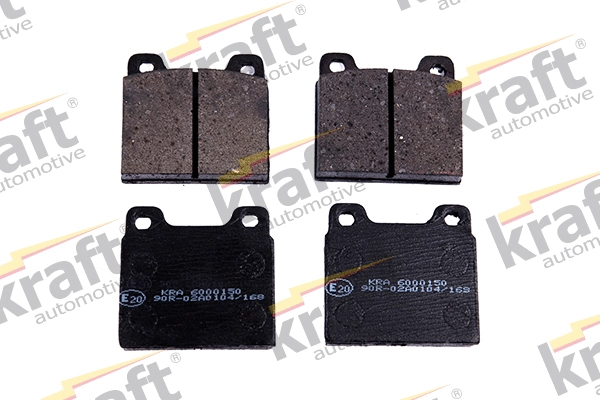 Kit de plaquettes de frein, frein à disque KRAFT AUTOMOTIVE 6000150