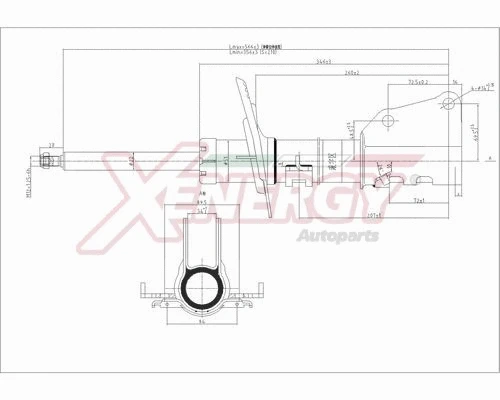 Amortisseur AP XENERGY X766339