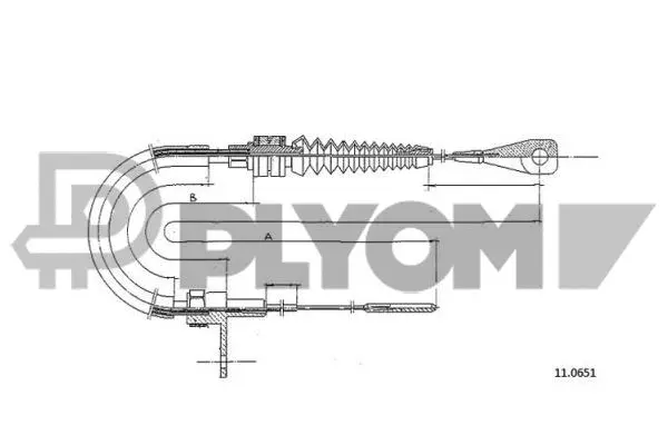 Câble d'accélération PLYOM P465720