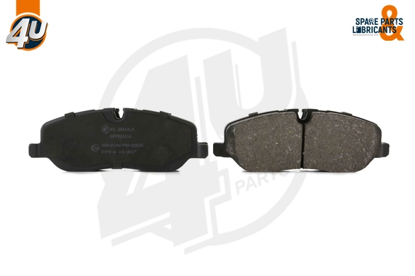 Kit de plaquettes de frein, frein à disque 4U Autoparts 22419LR