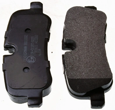 Kit de plaquettes de frein, frein à disque DENCKERMANN B111332