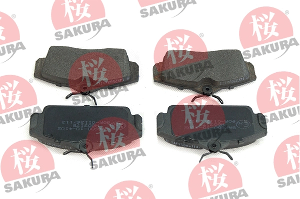 Kit de plaquettes de frein, frein à disque SAKURA 600-10-4102